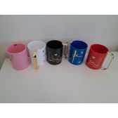 Caneca polimero Fé - tudo posso
