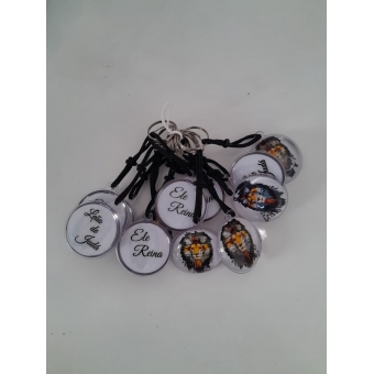 chaveiro gel leão de Judá  - 12 unid