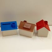 Mini cofrinho casinha - PL 214 - 50 unidades