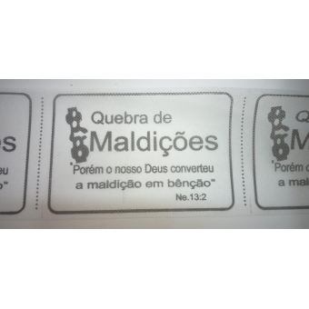 500 unid rolo Manto Quebra das maldições