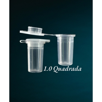 Flaconete 1 ml  - pacote com 500 unidades