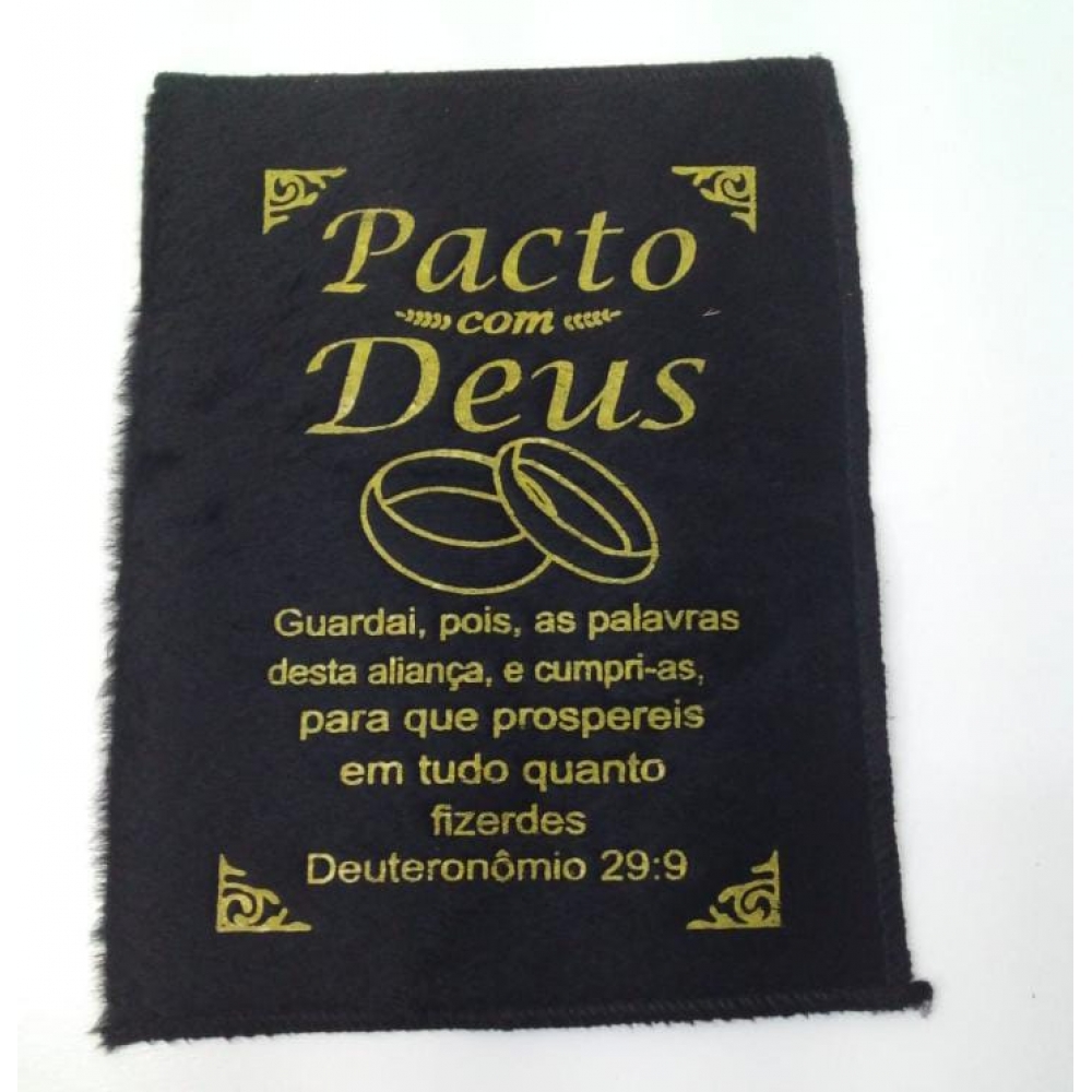 pacote com 100 unidades -  saquitel velboa  pacto com Deus ( deut 29.9 )   sa 426