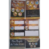 Kit Projeto de vida 2026 + envelope - 50 unidades