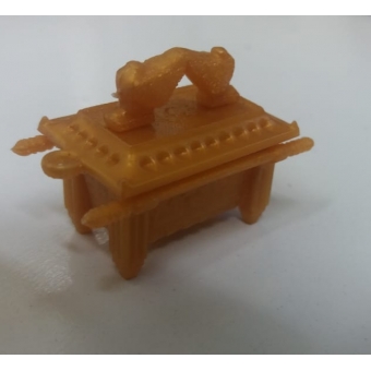 Mini arca da aliança com porta oleo - 50 unidades