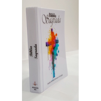 Biblia Sagrada capa dura Cruz  - Versao Almeida Atualizada