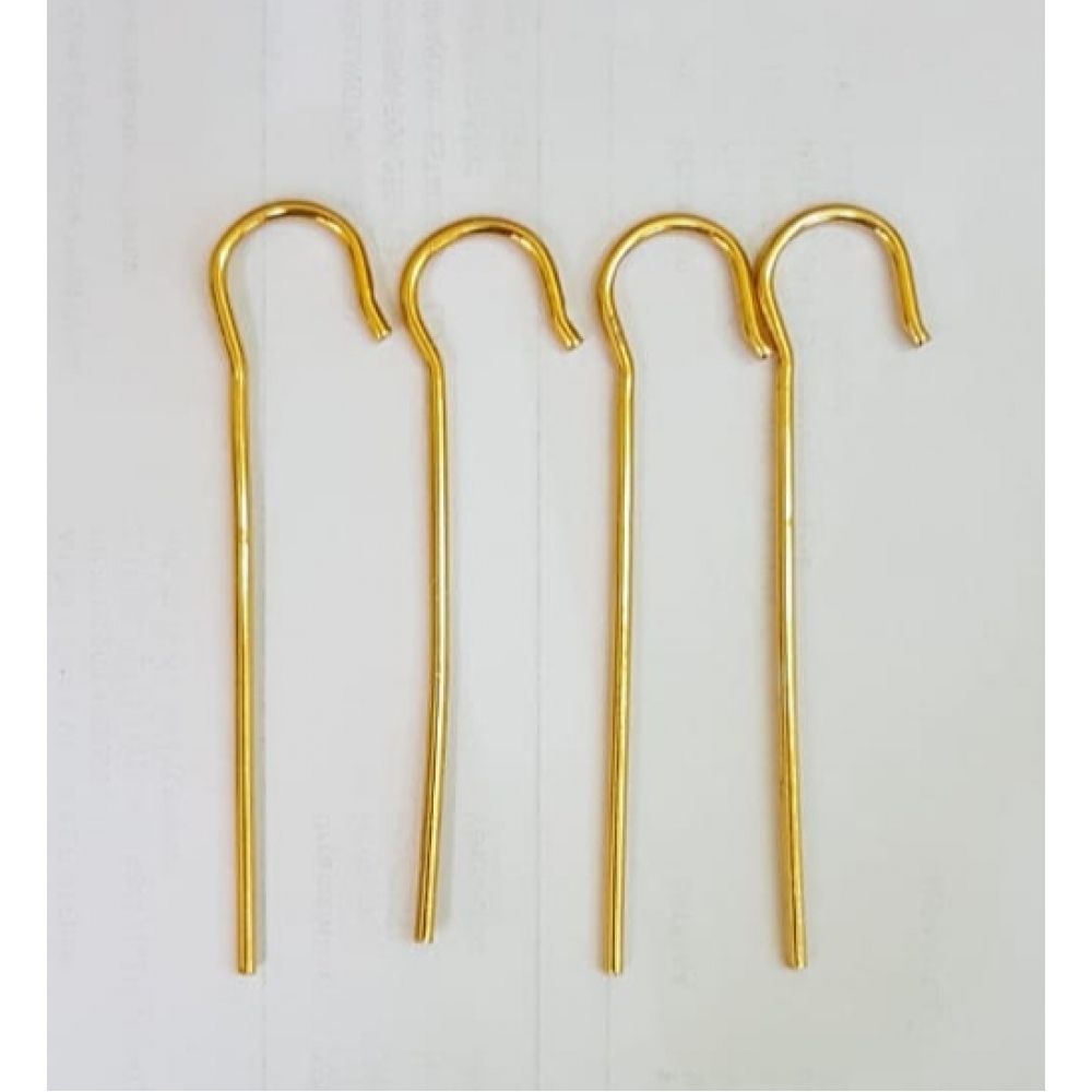 Cajado de metal 6 cm -  M 106 - 100 unidades