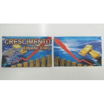 Envelope crescimento financeiro MG 233