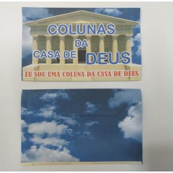 Envelope Coluna da Casa de Deus MG 232