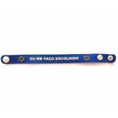 Pulseira emborrachada Escolhido PU 24 - 100 unidades