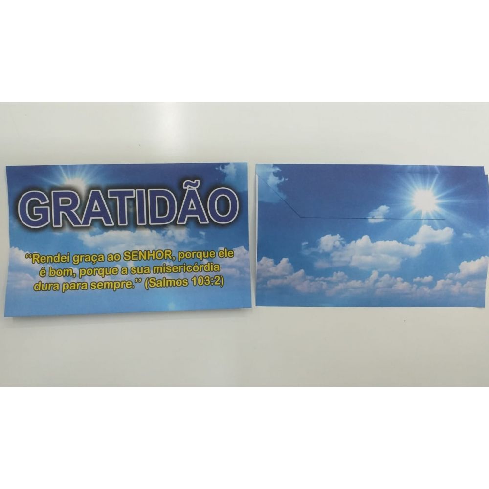Envelope Gratidão MG 235