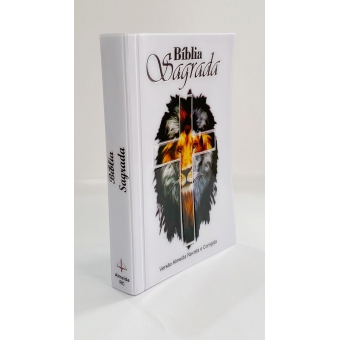 Biblia Sagrada capa dura Leão  - Versao Almeida Atualizada