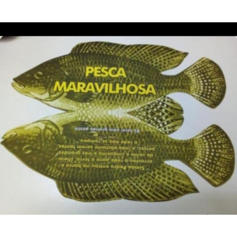 pacote com 100 unidades envelope formato de peixe Pesca Maravilhosa GF 009