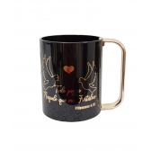 Caneca polimero Fé - tudo posso