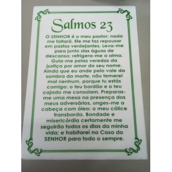 100 unid lenço Salmo 23