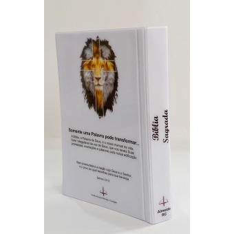 Biblia Sagrada capa dura Leão  - Versao Almeida Atualizada