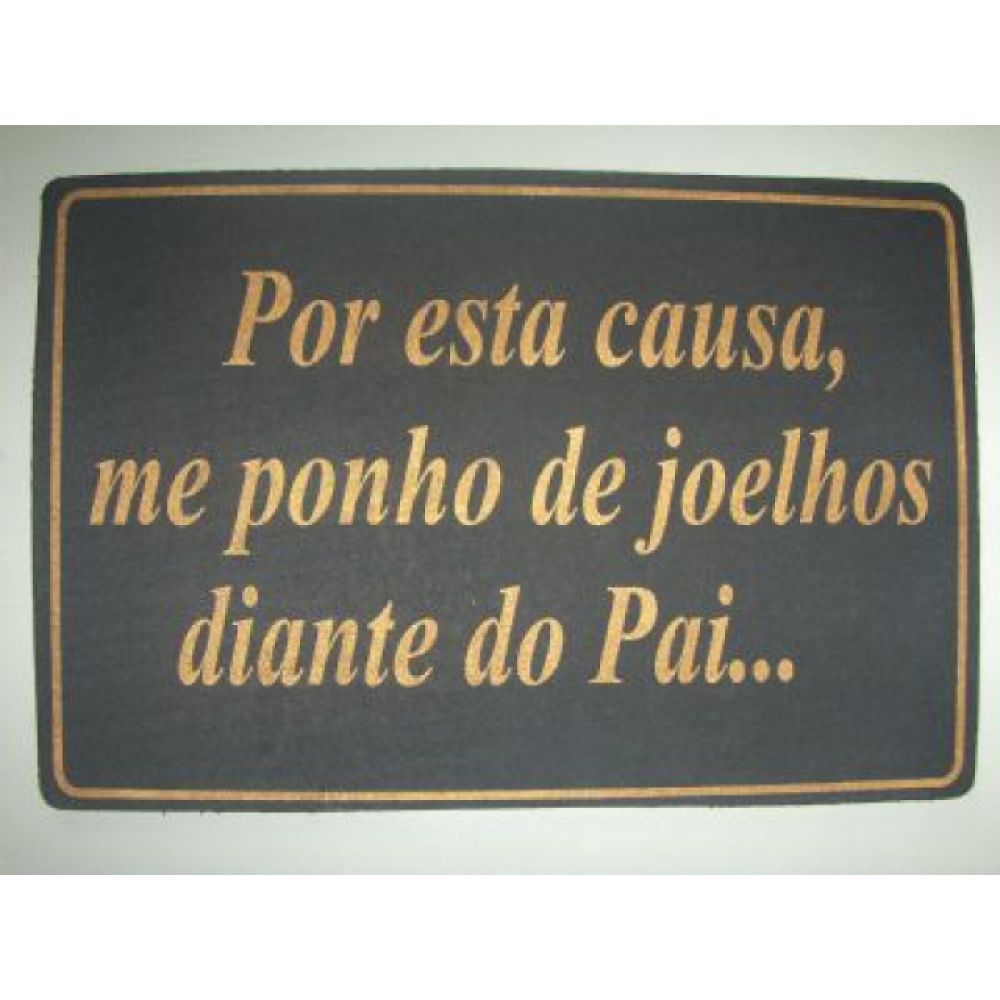 Tapete por essa causa - E 144 - 50 unidades