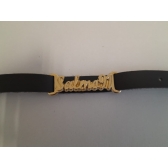 pacote com 20 unidades pulseira de metal salmo 91
