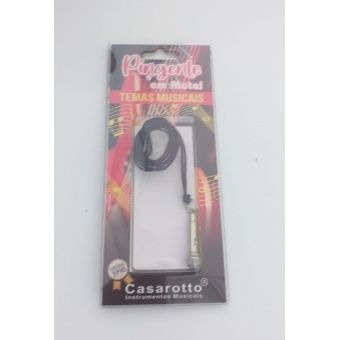 Kit 03 pingentes palheta e pingente microfone tema gospel