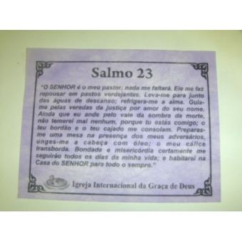 Salmo 23  - MA 163