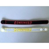 Pulseira emborrachada Compromisso PU 33 - 100 unidades