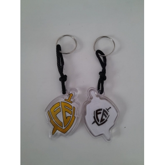 chaveiro gel fé  - 12 unid