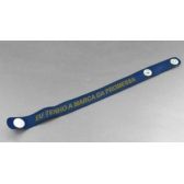 Pulseira emborrachada Marca da promessa PU 121 - 100 unidades
