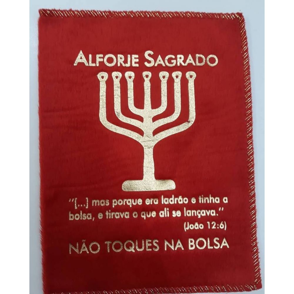 Saquitel Alforge Sagrado com foil SA 420