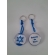 chaveiro gel Israel Estrela de Davi  - 12 unid