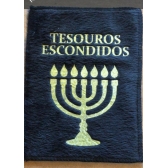 pacote com 100 unidades - saquitel velboa  tesouros escondidos  ( desenho candelabro )