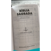 Biblia Sagrada capa dura Cruz  - Versao Almeida Atualizada
