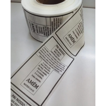 Oração do Pai nosso - manto de tnt 500 unidades