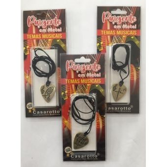 Kit 03 pingentes palheta tema gospel