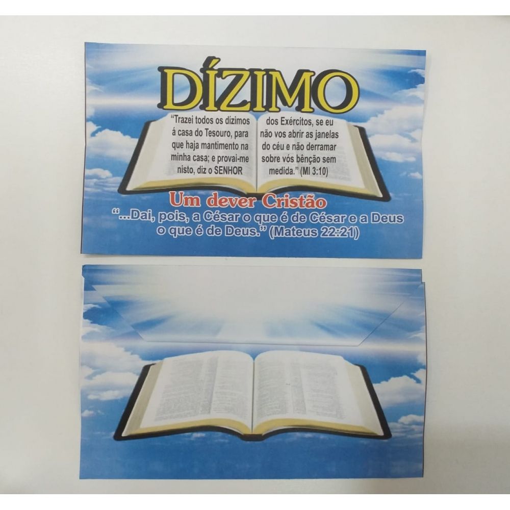 Envelope Dizimo MG 229