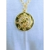 Colar Dourado com Pingente Medalhinha São Jorge