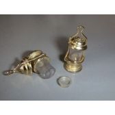 Pingente de lamparina Metal - P 124