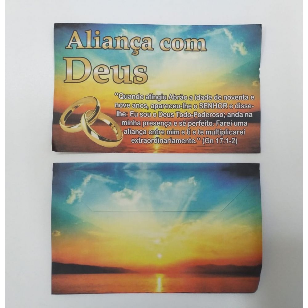 Envelope aliança com Deus MG 226
