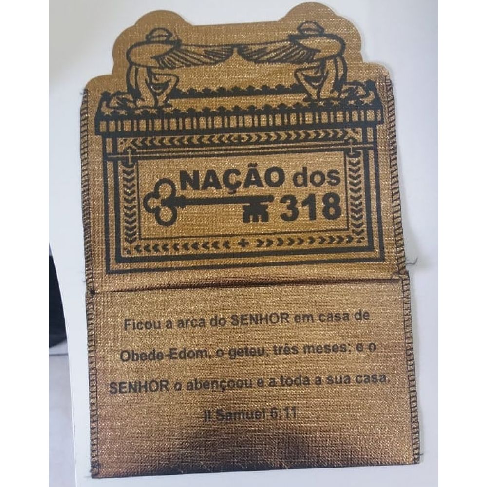 Saquitel formato da arca  Nação - SA 411