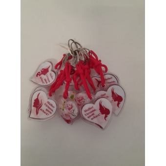 chaveiro mulher virtuosa - 12 unid