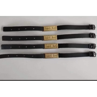 pacote com 20 unidades- pulseira de metal jeova jiré