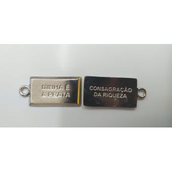 Pingente Barra Meu é ouro Consagração dos Dizimistas M 118